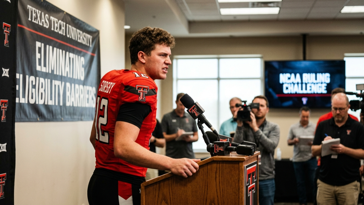 Texas Tech Set to Challenge Eligibility Ruling Against Brendan Sorsby