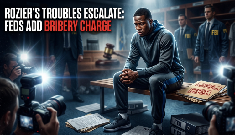 Rozier's Troubles Escalate: Feds Add Bribery Charge