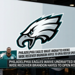 Eagles Waive Undrafted Rookie Wide Receiver Brandon Hayes to