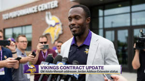 Major Jordan Addison Contract Extension Update: Vikings Face