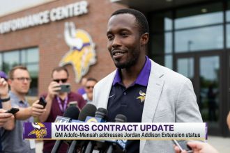 Major Jordan Addison Contract Extension Update: Vikings Face