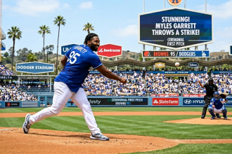 Stunning Myles Garrett Update: Throws Strike at Dodgers Game
