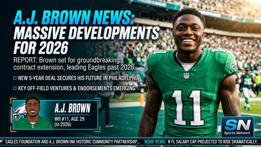 A.J. Brown News: Massive Developments for 2026
