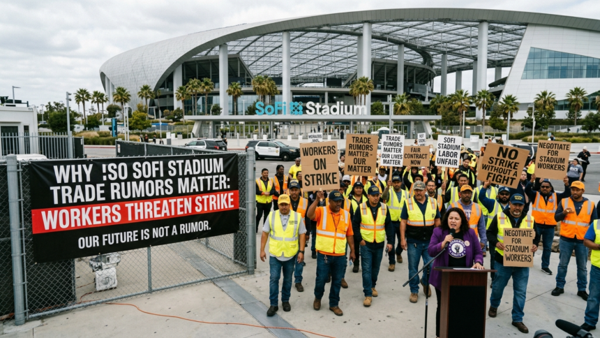 Why SoFi Stadium Trade Rumors Matter: Workers Threaten Strike
