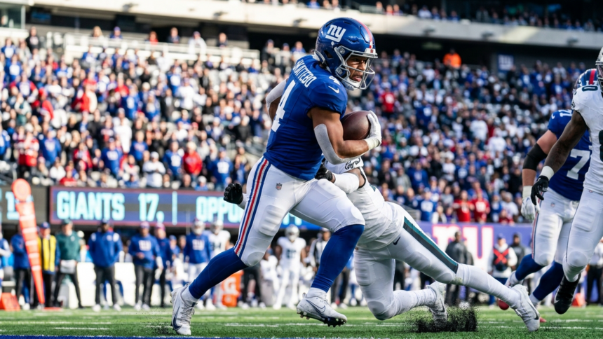 Giants cam skattebo update