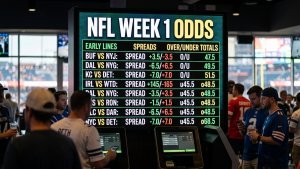 NFL Week 1 Odds: Early Lines, Spreads, and Over/Under Totals