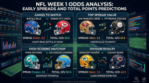NFL Week 1 Odds Analysis