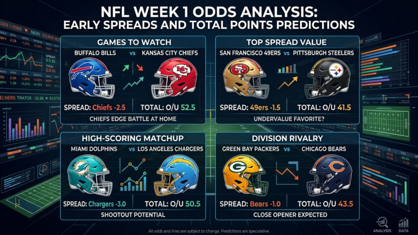 NFL Week 1 Odds Analysis