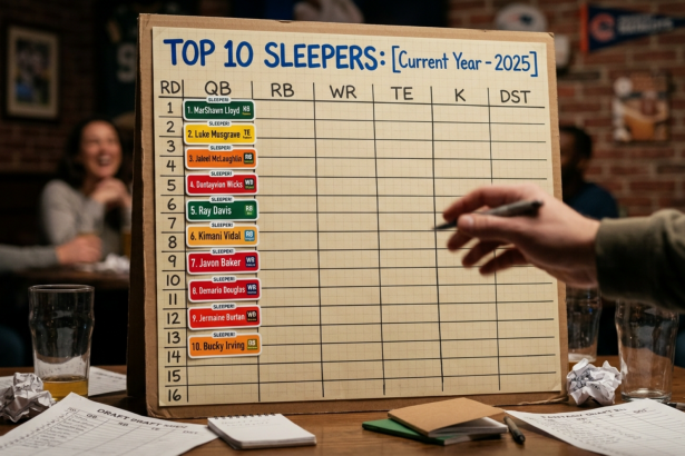 Top 10 Fantasy Football Sleepers