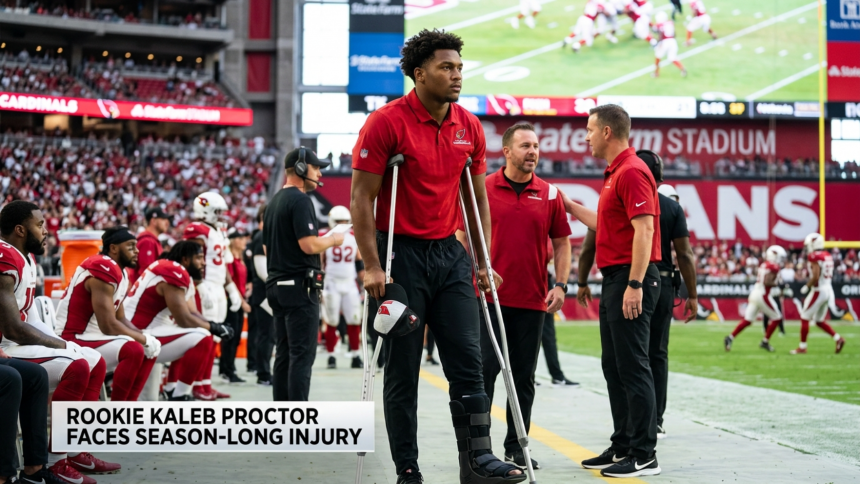 Cardinals Rookie Kaleb Proctor Faces Season-Long Injury