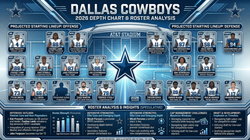 Dallas Cowboys Depth Chart