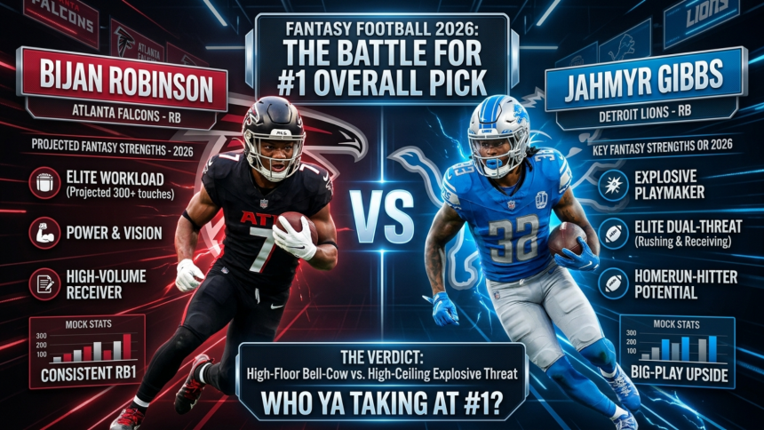 Bijan Robinson vs Jahmyr