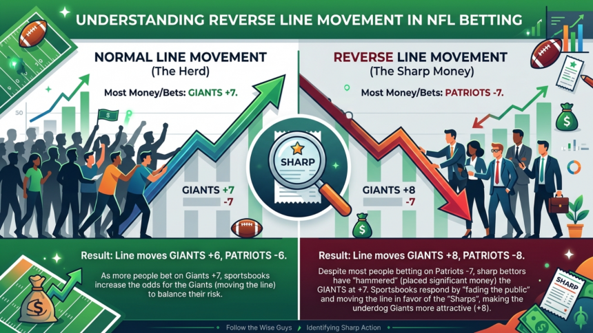 What Is a Reverse Line Movement in NFL Betting?