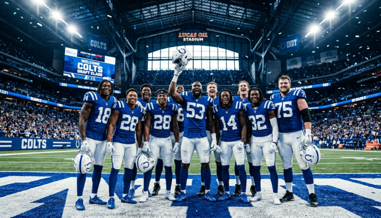 Colts Sign Final Draft Picks
