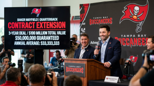 Buccaneers quarterback baker mayfield contract