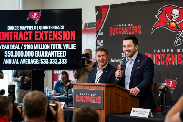 Buccaneers quarterback baker mayfield contract
