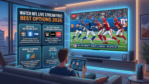 Watch NFL Live Stream Free - Best Options in 2026