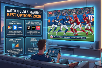 Watch NFL Live Stream Free - Best Options in 2026
