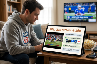 Learn the best legal ways to watch NFL games live online for free or at very low cost in 2026. Safe, reliable methods without paying for expensive cable packages.