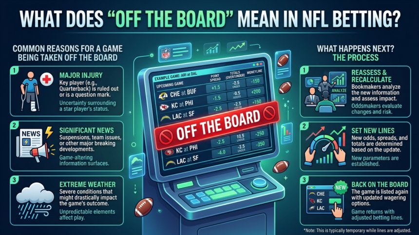 What Does Off the Board Mean in NFL Betting?