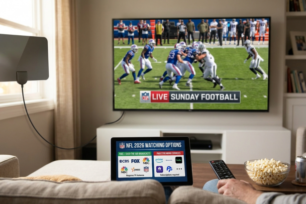 Watch NFL Games Online for Free - Best 2026 Options