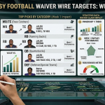 Best Waiver Wire Targets for Fantasy Football Week 1