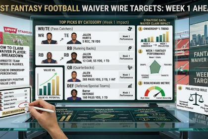Best Waiver Wire Targets for Fantasy Football Week 1