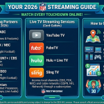 Stream NFL Games Online - Your 2026 Guide