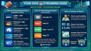 Stream NFL Games Online - Your 2026 Guide
