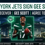 Jets Add Wide Receiver Gee Scott to Roster (2026)