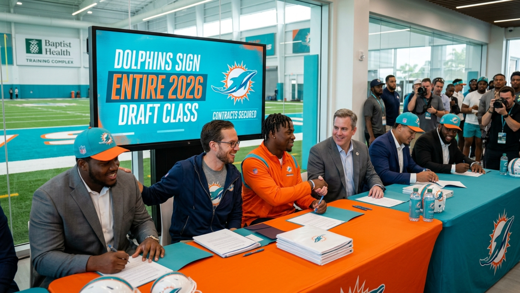 Dolphins Sign Entire