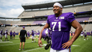 Vikings Left Tackle Christian Darrisaw Feeling Healthy After