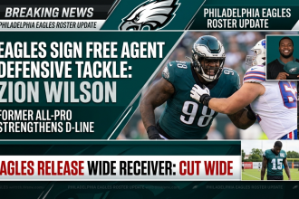 Eagles Sign Free Agent Defensive Tackle Zion Wilson, Cut Wide
