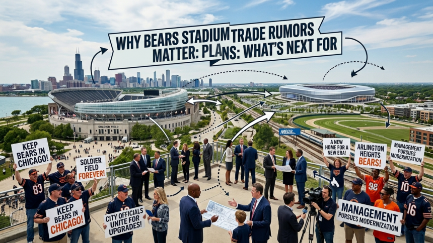 Why Bears Stadium Trade Rumors Matter: Plans: What's Next for