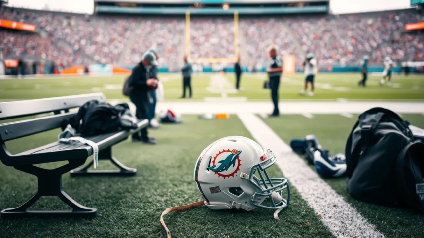 Dolphins rookie chris bell on NFI list American football editorial visual