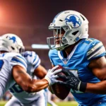 American football editorial image for Lions safeties Brian Branch and Kerby Joseph on PUP list