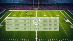 NFL Week 5 Odds: Divisional Matchups and Betting Spreads American football editorial visual
