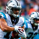 American football editorial image for Panthers linebacker nic scourton suffers ACL tear