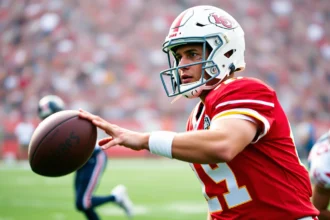 American football editorial image for patrick mahomes aims for regular season return