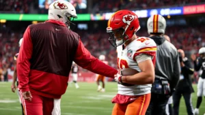 Patrick Mahomes Ready to Start Season American football editorial visual