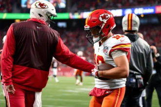 Patrick Mahomes Ready to Start Season American football editorial visual