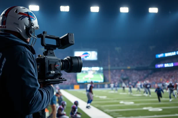 Watch Buffalo Bills Live Stream Online – 2026 NFL Season American football editorial visual