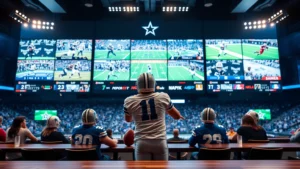 Watch Dallas Cowboys Live Stream Online in 2026 American football editorial visual