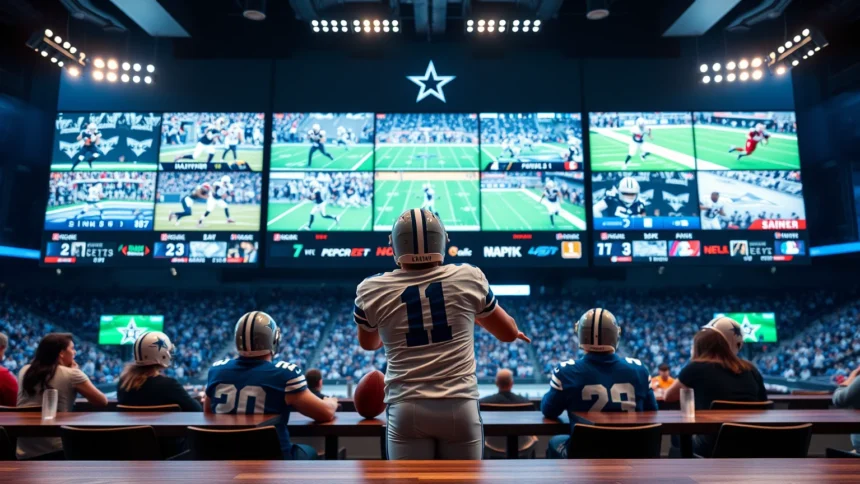 Watch Dallas Cowboys Live Stream Online in 2026 American football editorial visual