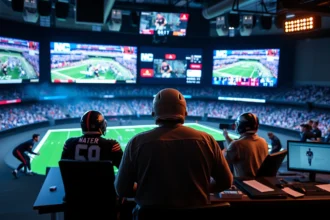 Watch NFL Games Live: Find Your Local Channels Easily American football editorial visual