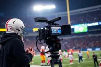Watch NFL Sunday Games Live – Your 2026 Streaming Guide American football editorial visual