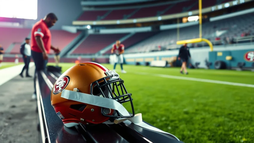 49ers rookie mikail kamara suffers knee injury American football editorial visual