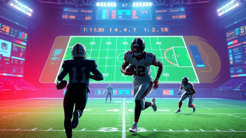 How Backup Quarterbacks Kill Your Wide Receiver Props: What to Watch For American football editorial visual