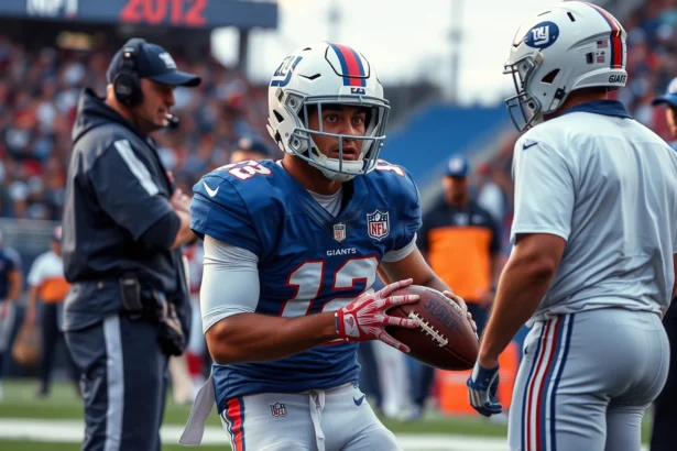 Malik Nabers Injury Update Raises Concerns American football editorial visual