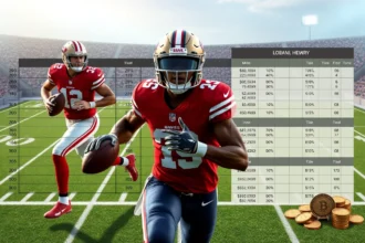 NFL Rushing Yards Leader Odds 2026: Christian McCaffrey vs Derrick Henry American football editorial visual